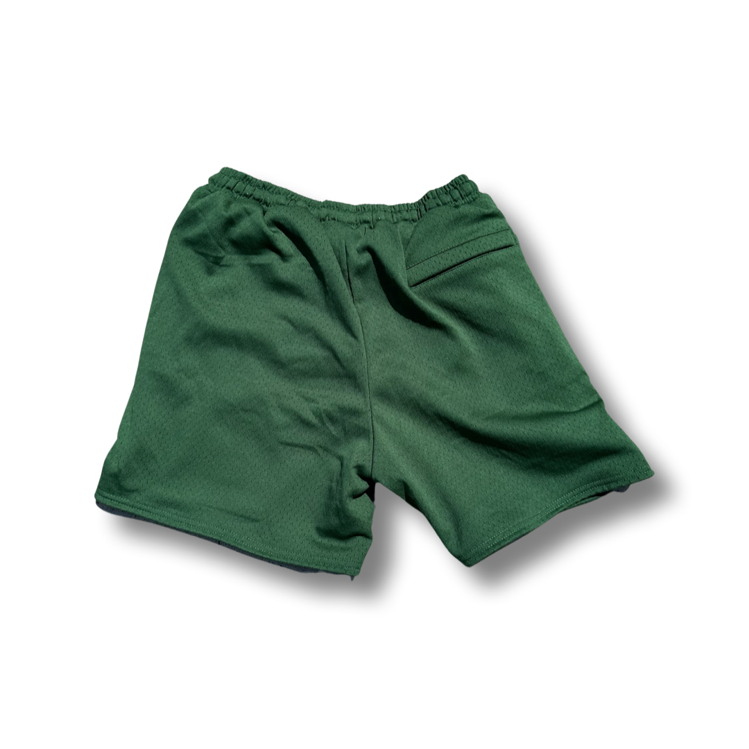 “Forest Green” Varsity Shorts