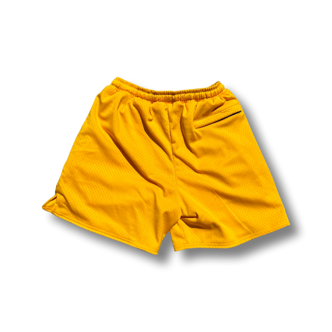 “Lucky Yellow” Varsity Shorts